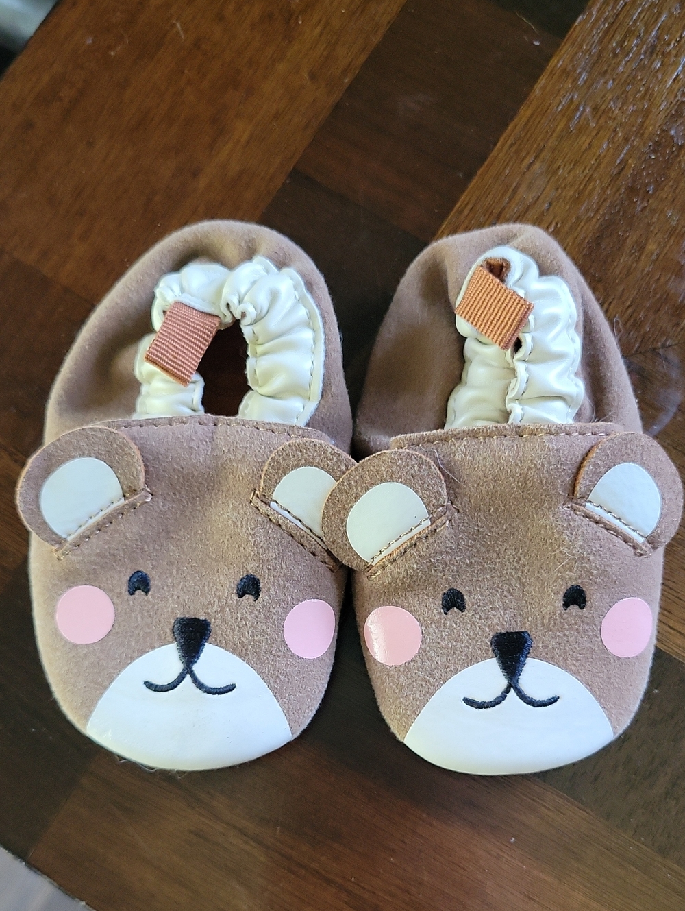 Size 3 Brown Infant Moccasins